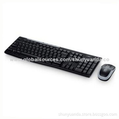Computer Keyboard, Wireless Connections, Transmission Frequency 2.4GHz, Reception Range 10m